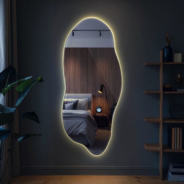 Oglindomat.ro Oglinda forma neregulata led Oglinda forma neregulata led 35x80 cm barble-35x80-00000000