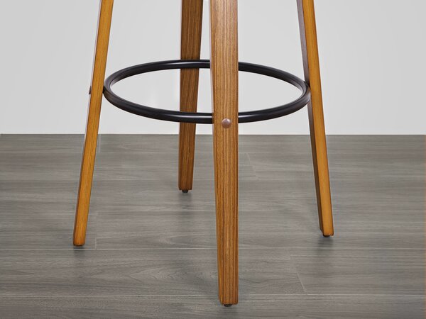 Scaun bar Rolenzono H75 (negru). Promo -22%. 1136425