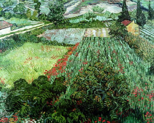 Vincent van Gogh - Artă imprimată Field with Poppies, 1889, (40 x 30 cm)