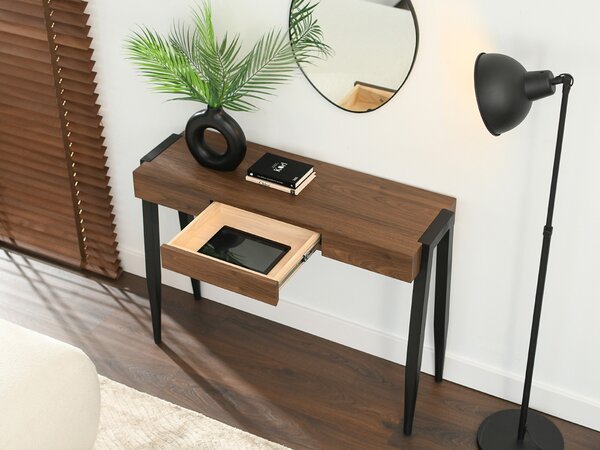 Măsuță consolă Mukusiz (negru). Promo -22%. 1136442