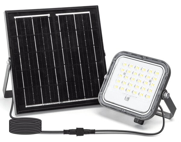 Aigostar - Proiector solar LED reglabil LED/50W/3,4V IP66 + telecomandă