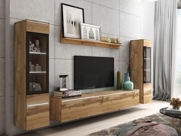 Mobilier living Selwyn II (wotan) (iluminat LED Alb). 1054054