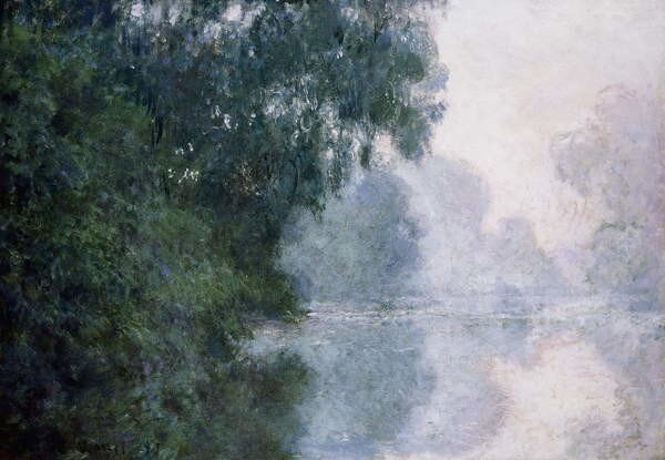 Monet, Claude - Reproducere Morning on the Seine, Effect of Mist; Matinee sur la Seine, Effet de Brume, (40 x 26.7 cm)