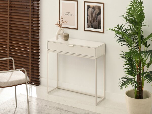 Măsuță consolă Noventa M (crem). Promo -22%. 1136446