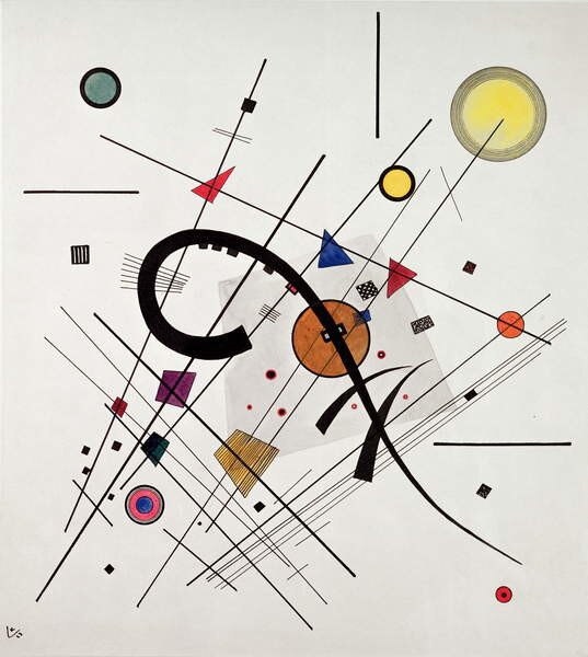 Reproducere Grey Square, 1923, Wassily Kandinsky