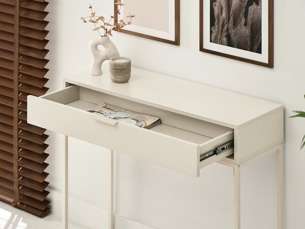 Măsuță consolă Noventa M (crem). Promo -22%. 1136446