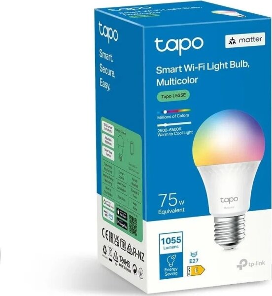 Bec LED RGBW dimabil A60 E27/8,6W/230V 2500-6500K Wi-Fi - TP-Link