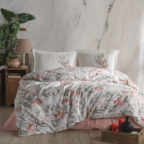 Lenjerie de pat King Size Ranforce – 100% Bumbac (APRILA)