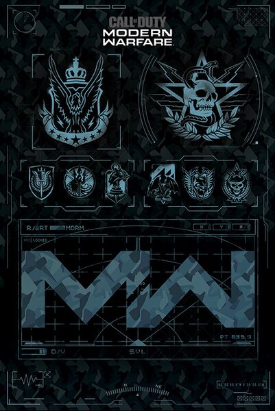 Poster Call of Duty: Modern Warfare - Fractions, (61 x 91.5 cm)