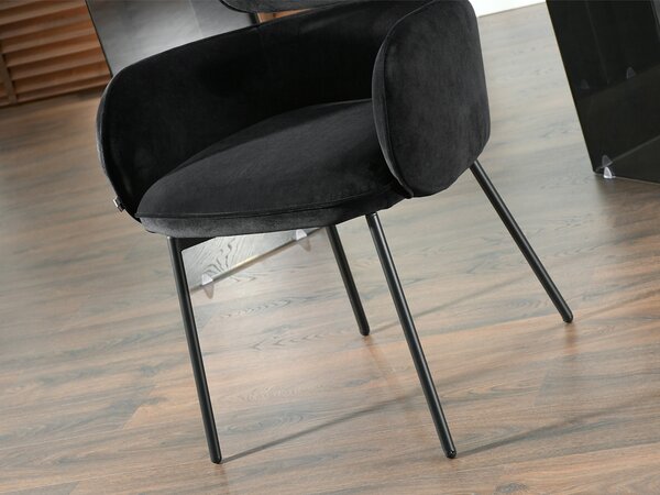 Scaun sufragerie Aguado (negru). Promo -14%. 1136452