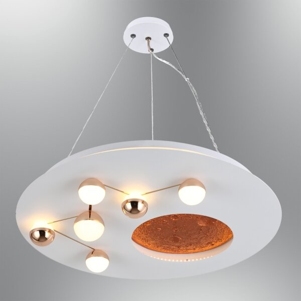 Plafonieră LED MARS, 48 W, 230 V, 3000 K, alb