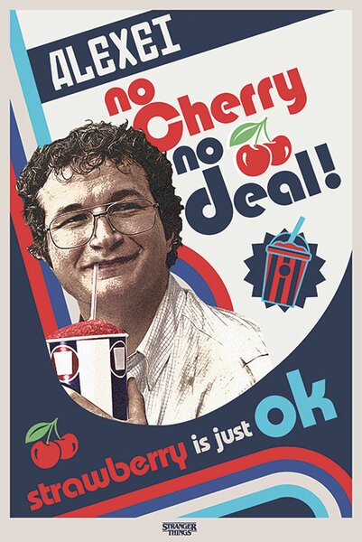Poster Stranger Things - No Cherry No Deal, (61 x 91.5 cm)