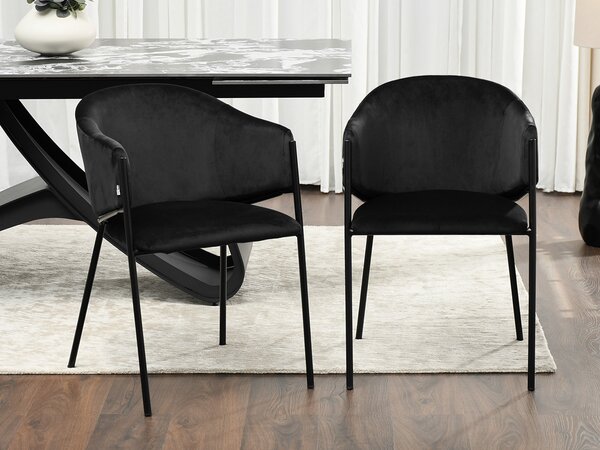 Scaun sufragerie Conquisto (negru). Promo -13%. 1136479