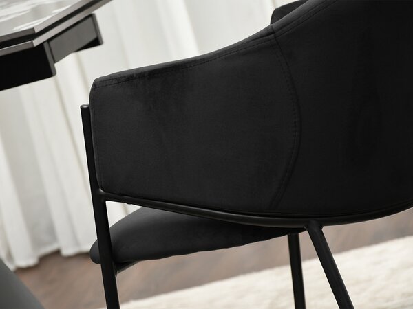 Scaun sufragerie Conquisto (negru). Promo -13%. 1136479