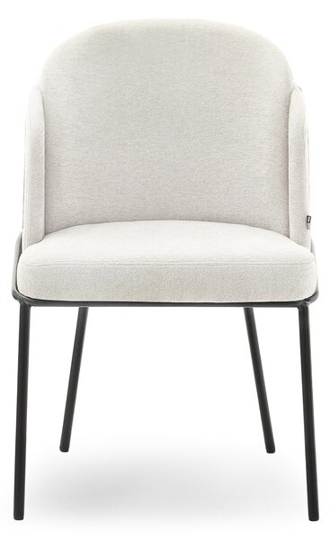 Scaun sufragerie Continuara (crem + negru). Promo -14%. 1136483