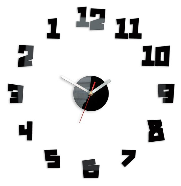 Ceas de perete modern CRAZY CLOCK - BACK IN TIME NH030 (ceas)