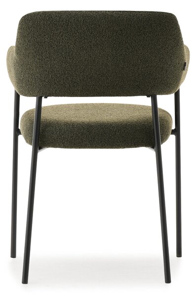 Scaun sufragerie Exigente (verde + negru). Promo -14%. 1136526