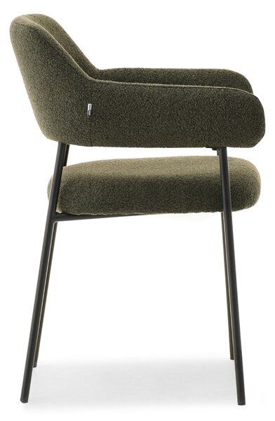 Scaun sufragerie Exigente (verde + negru). Promo -14%. 1136526