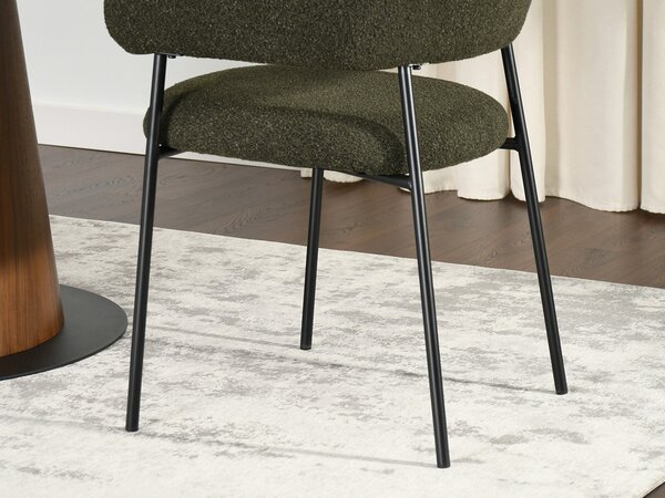 Scaun sufragerie Exigente (verde + negru). Promo -14%. 1136526