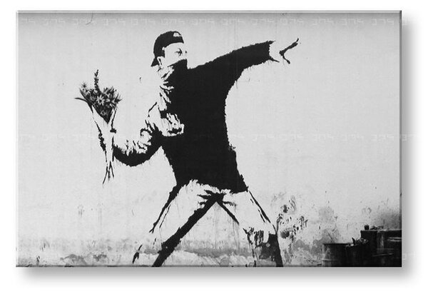 Tablouri 1-piese Street ART – Banksy BA028O1 (tablouri moderne)