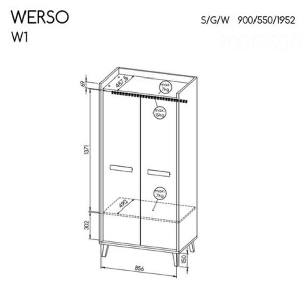 Dulap Werso W1