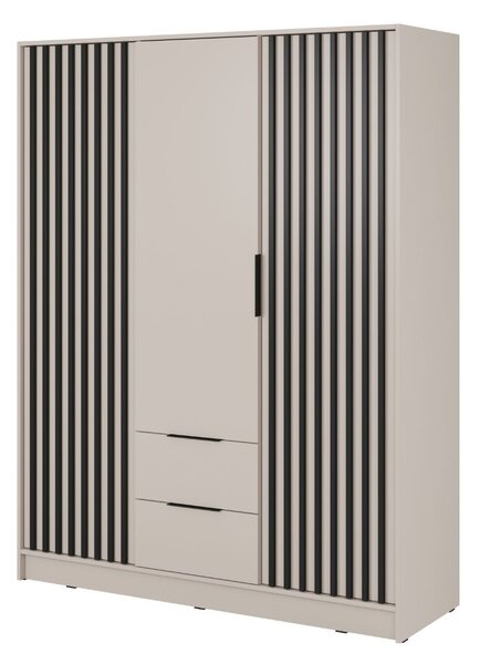 Dulap Nelly 3D cașmir (155 cm)