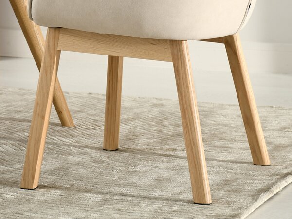 Scaun sufragerie Minimas (bej + stejar). Promo -13%. 1136569