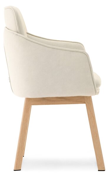 Scaun sufragerie Minimas (bej + stejar). Promo -13%. 1136569
