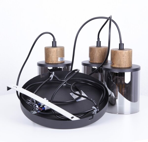 Lustră pe cablu REID 3xE27/15W/230V Globo 15707-3HR