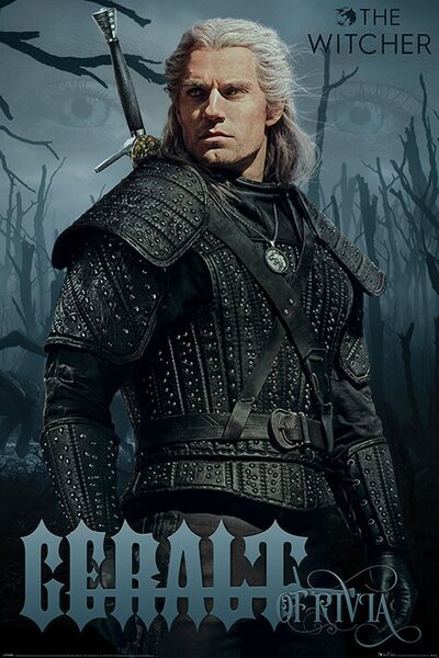 Poster The Witcher - Geralt of Rivia, (61 x 91.5 cm)