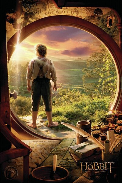 Poster de artă Hobbitul - O călătorie neașteptată
