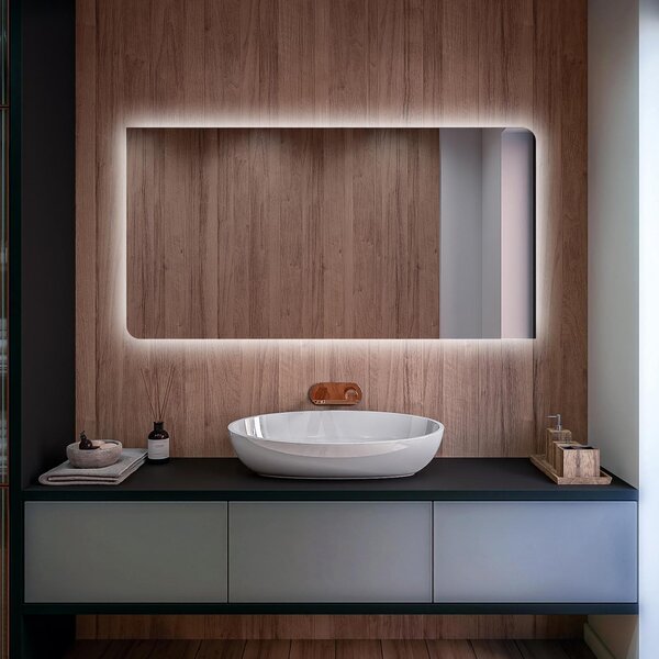 Oglindă de baie cu iluminare LED111