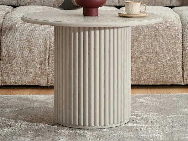 Măsuță de cafea Decimo (marmură + gri). Promo -13%. 1136994