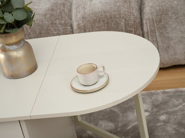 Măsuță de cafea Entrana (crem). Promo -10%. 1136999