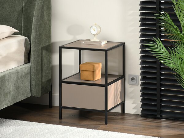 Noptieră Subsidios (bej + negru). Promo -17%. 1137056