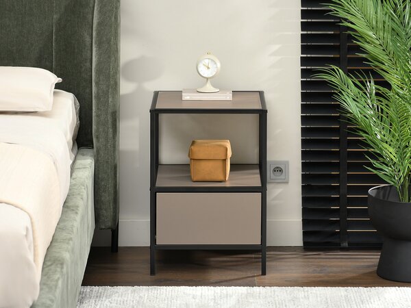 Noptieră Subsidios (bej + negru). Promo -17%. 1137056