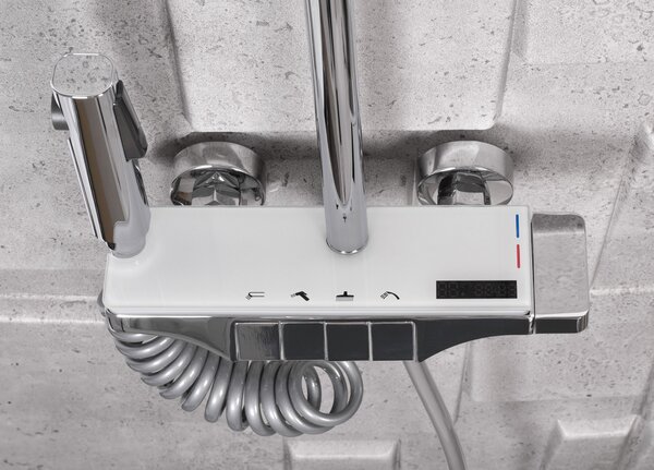 Set dus REA Savio Led Chrome