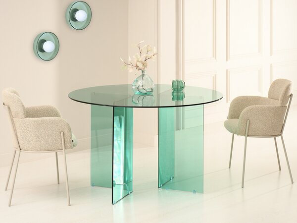 Masă sufragerie Abunda (verde). Promo -16%. 1137090