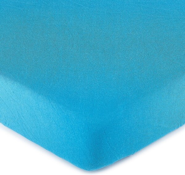 Cearșaf de pat 4Home Jersey, albastru, 60 x 120 cm, 60 x 120 cm