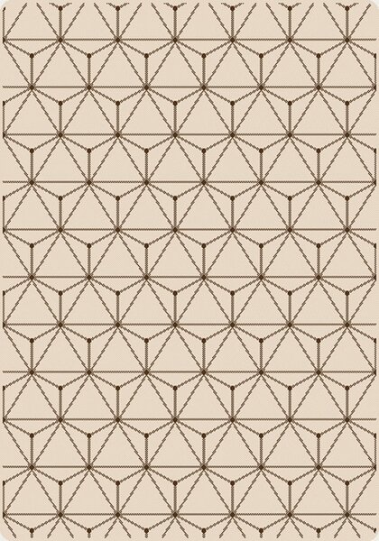 Covor Antiderapant, Flex 19647-19 Bej, Diverse Dimensiuni, 1500 gr mp