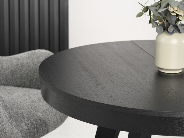 Masă sufragerie Trasladar (negru). Promo -16%. 1137178