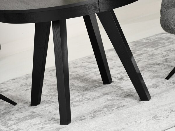 Masă sufragerie Trasladar (negru). Promo -16%. 1137178