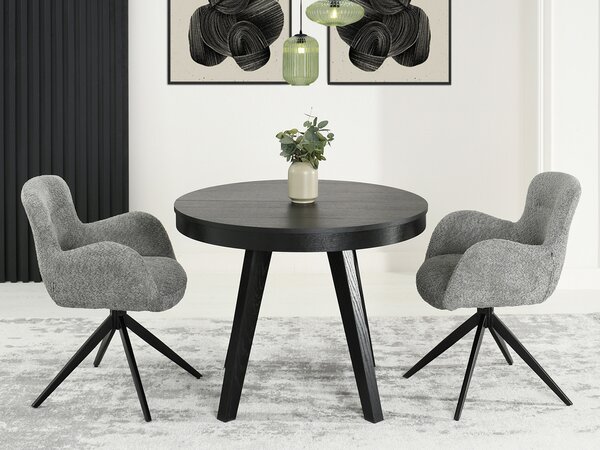 Masă sufragerie Trasladar (negru). Promo -16%. 1137178