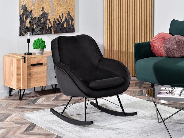 Fotoliu balansoar Coccolisimo (nuc negru). Promo -19%. 1135644