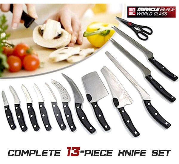 Set 13 Cutite profesionale, Miracle Blade World Class
