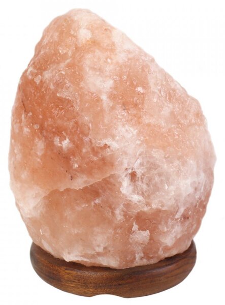 Lampa cu cristal de sare roz de Himalaia 25cm