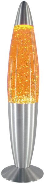 Lampă cu lavă Rabalux 4118 Glitter Mini, portocaliu