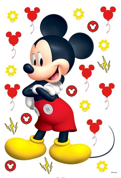 Decorațiune autocolantă Mickey Mouse 42,5 x 65 cm