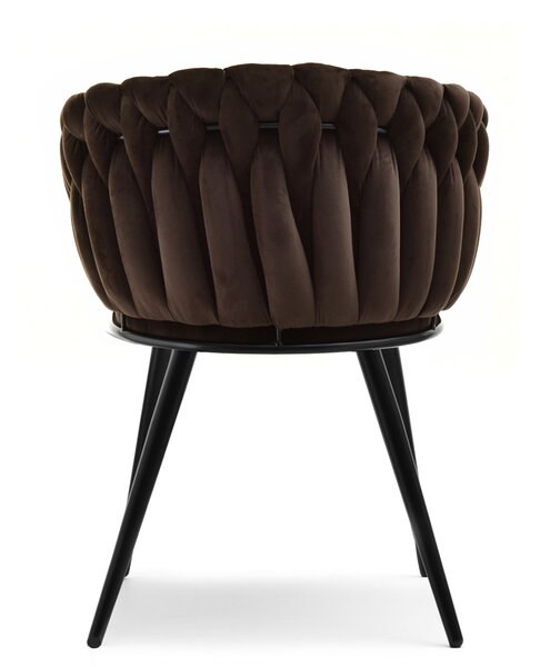 Scaun sufragerie Radio (maro + negru). Promo -12%. 1136590