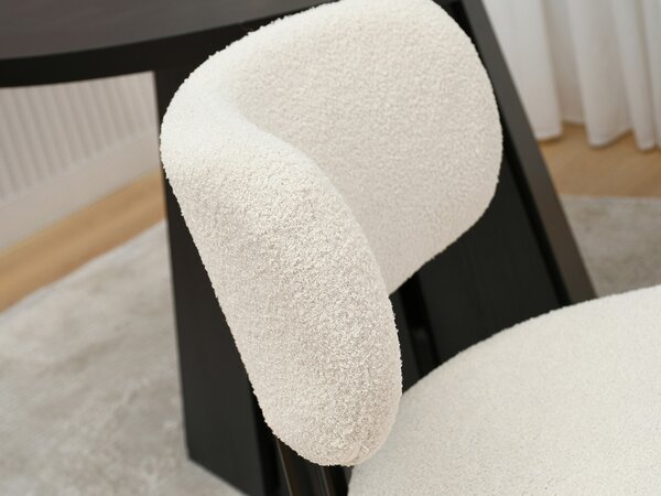 Scaun sufragerie Kuroyedov (crem + negru). Promo -13%. 1136536